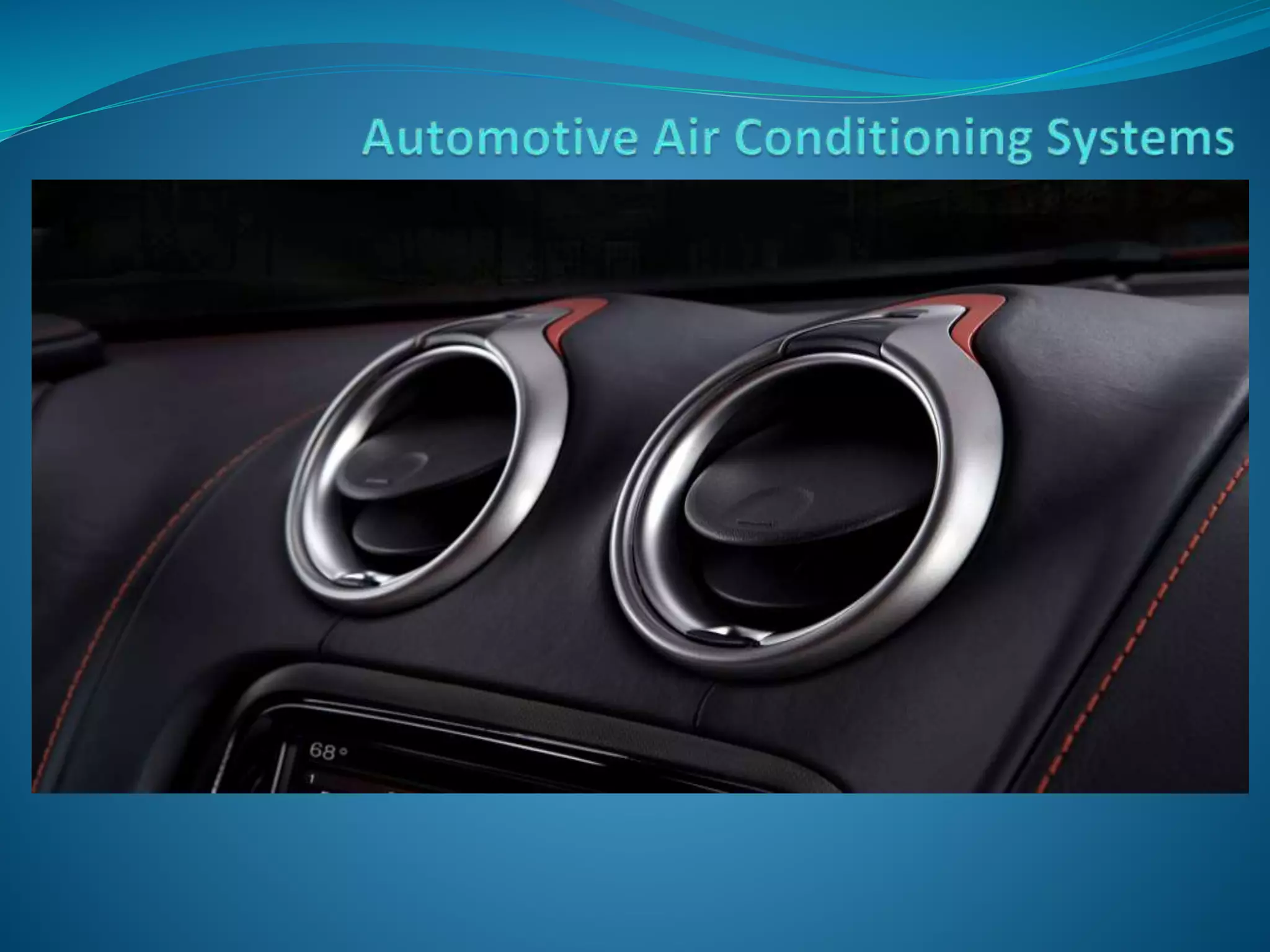 Automotive Air Conditioning systems | PPTX