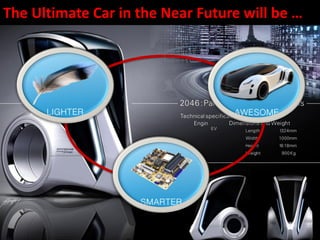 The Ultimate Car in the Near Future will be …
 