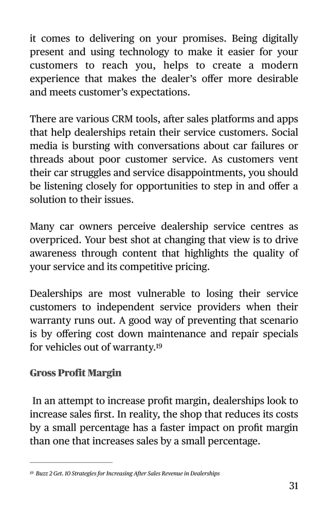 Automotive After Sales Management Pdf