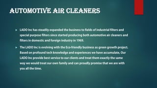 automotive air cleaners


 