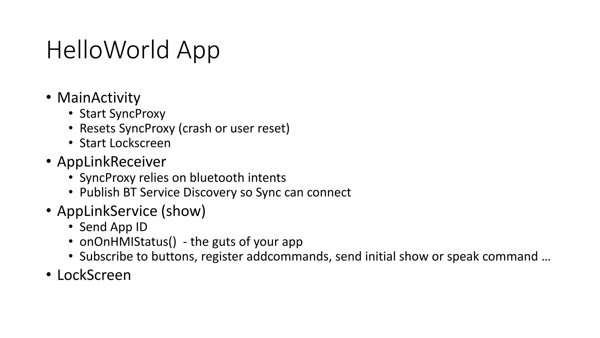 RIIS LLC
Smartphone Apps
Android Auto
 