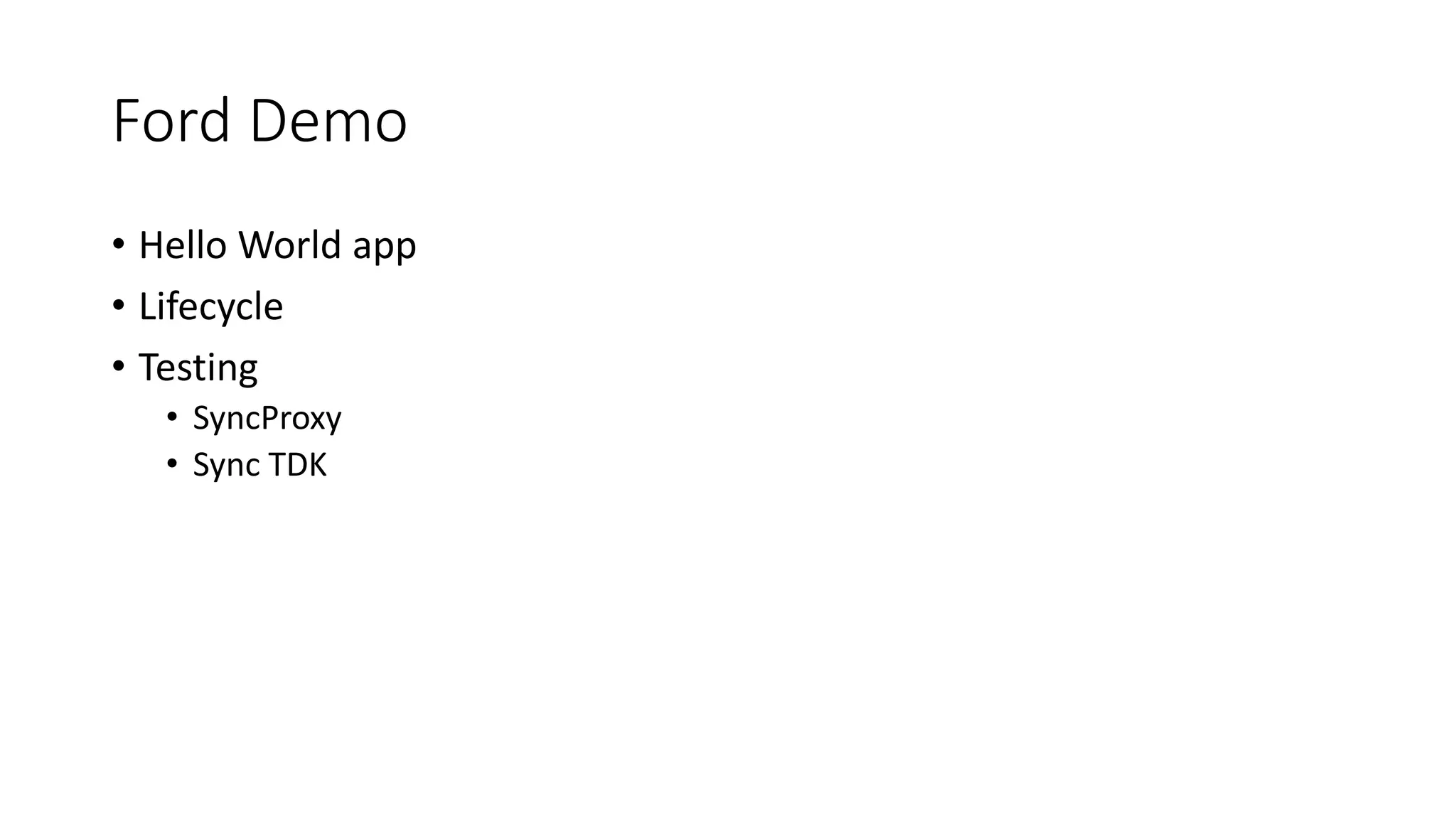 Sample
App
RIIS LLC
o Update your Messaging App to talk to car
o Provide Android Auto with messages
o Car reads them out
 