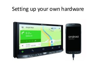 Setting up your own hardware
 