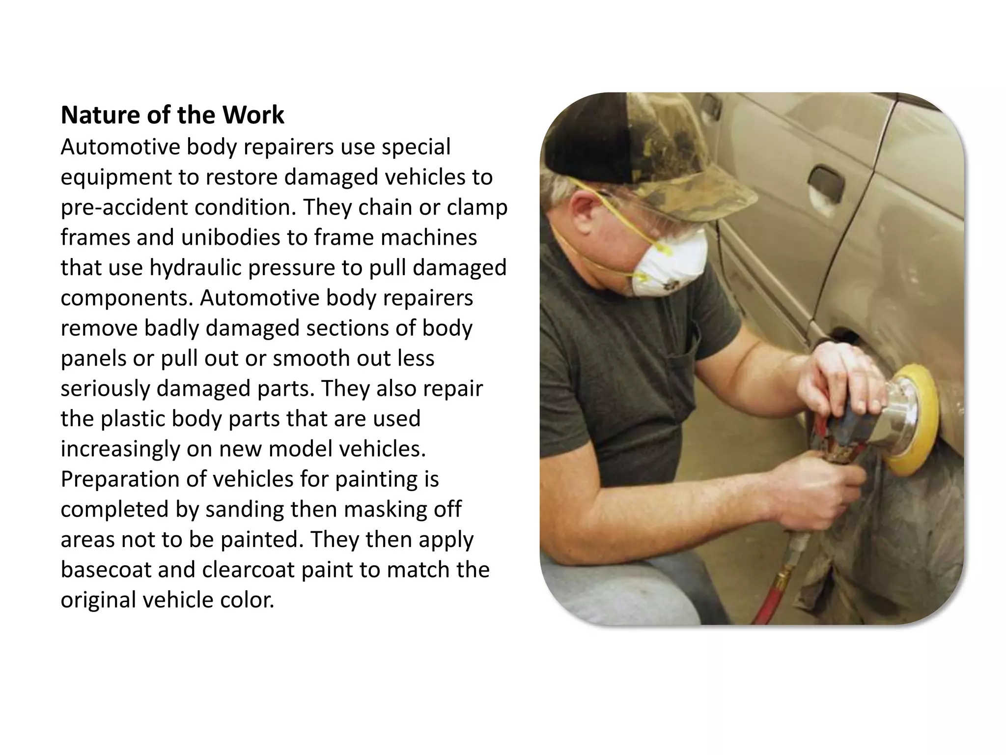 Automotive Body Repair | PPT