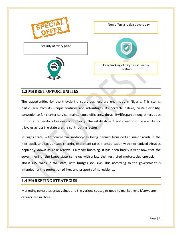 Automotive Business Plan- Executive Summary