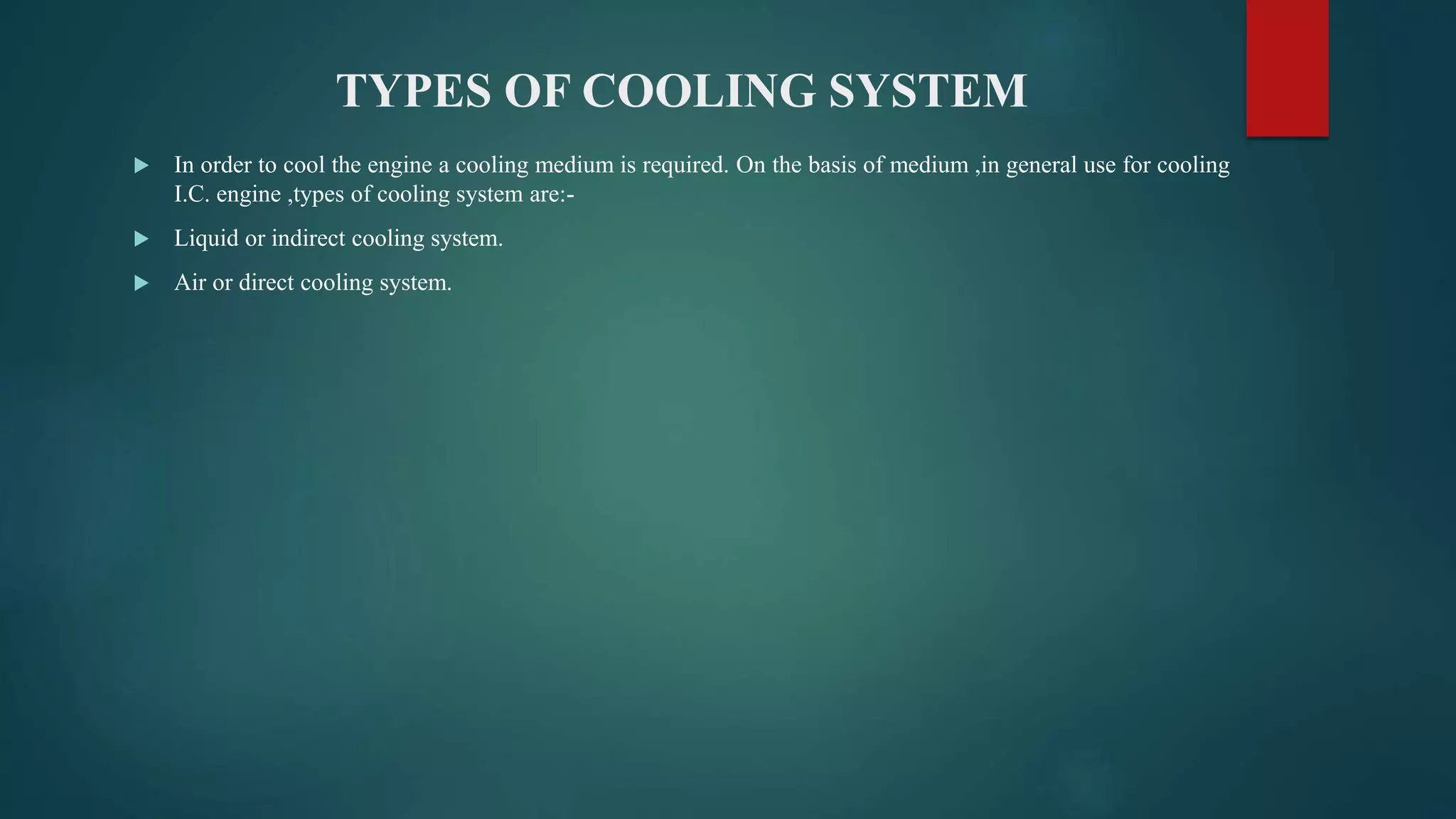 Automotive Cooling System Ppt