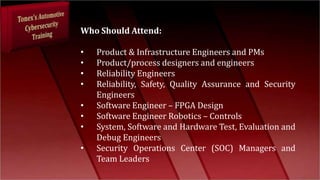 Network Security for Automotive Embedded Systems