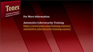 Network Security for Automotive Embedded Systems