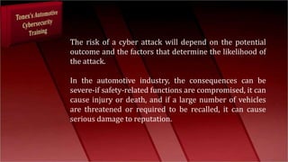 Network Security for Automotive Embedded Systems