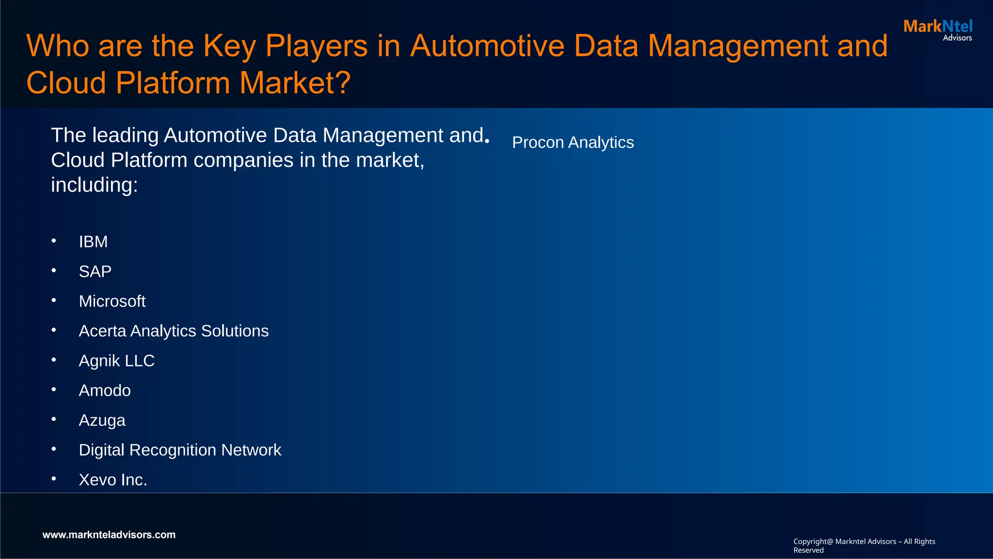 Global Automotive Data Management and Cloud Platform Market Research ...