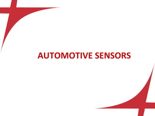 AUTOMOTIVE SENSORS
 