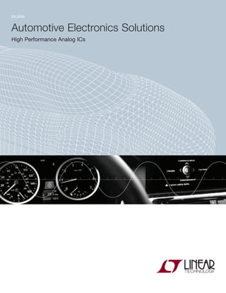 Automotive Electronics Solutions
High Performance Analog ICs
03.2005
 