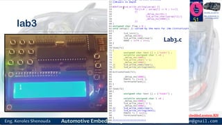 https://www.facebook.com/groups/embedded.system.KS/
Follow us
Press
here
#LEARN_IN DEPTH
#Be_professional_in
embedded_system
lab3
51
Lab3.c
 