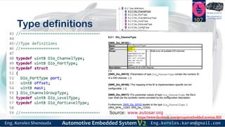 https://www.facebook.com/groups/embedded.system.KS/
Follow us
Press
here
#LEARN_IN DEPTH
#Be_professional_in
embedded_system
Type definitions
107
Source: www.autosar.org
 