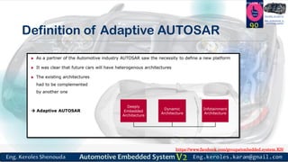 https://www.facebook.com/groups/embedded.system.KS/
Follow us
Press
here
#LEARN_IN DEPTH
#Be_professional_in
embedded_system
Definition of Adaptive AUTOSAR
90
 