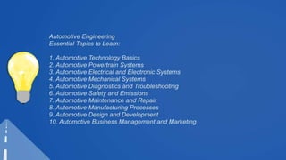 Automotive Engineering Courses 2023