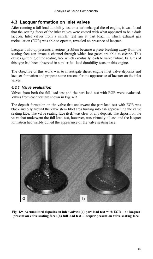 Automotive engine valve recession (engineering research series)