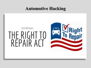 Automotive Hacking
 