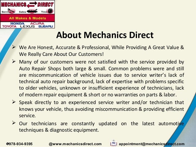 automotive maintenance schedules