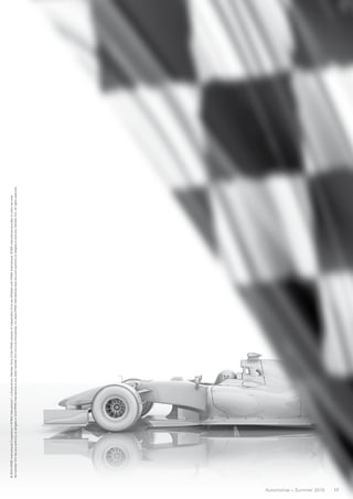 © 2010 KPMG International Cooperative (“KPMG International”), a Swiss entity. Member firms of the KPMG network of independent firms are affiliated with KPMG International. KPMG International provides no client services.
                           No member firm has any authority to obligate or bind KPMG International or any other member firm vis-à-vis third parties, nor does KPMG International have any such authority to obligate or bind any member firm. All rights reserved.




Automotive – Summer 2010
17
 