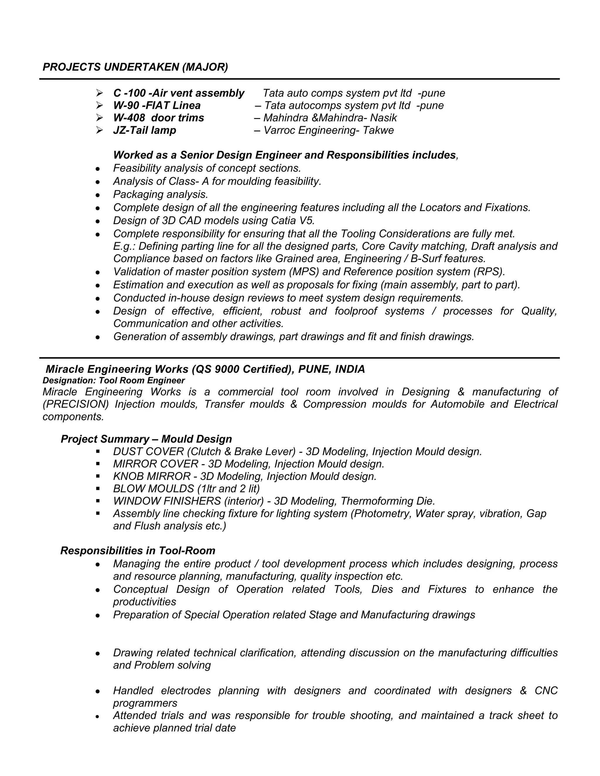 Automotive Resume Sacheen 09 - Automotive Resume Sacheen 09 5 2048 