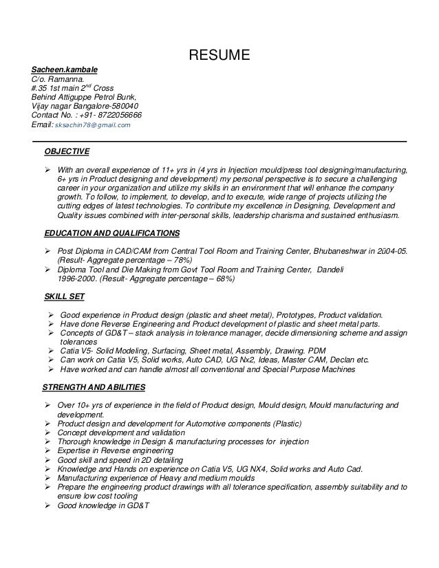 Automotive engineer glass quality resume