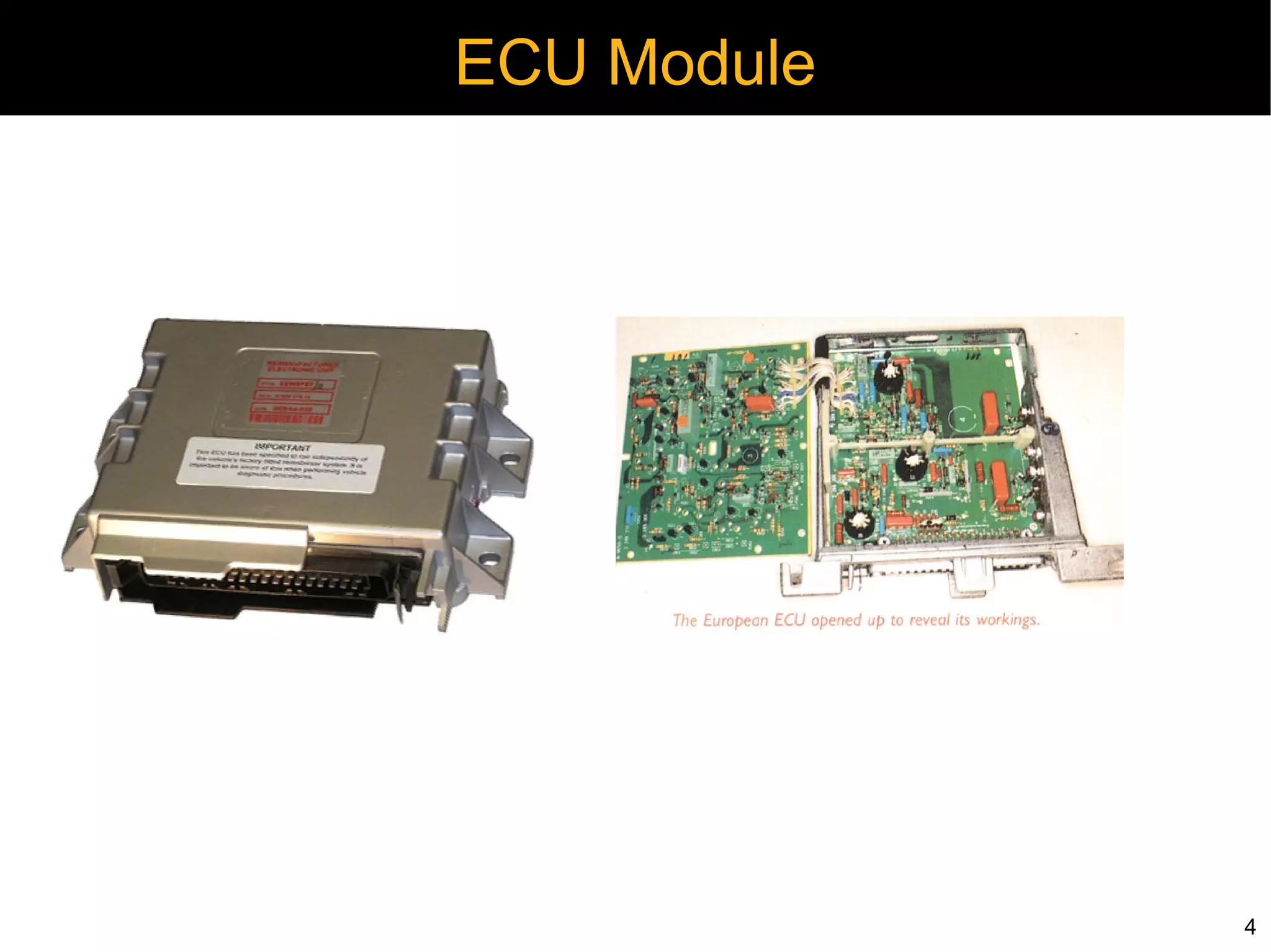 ECU Module




             4
 