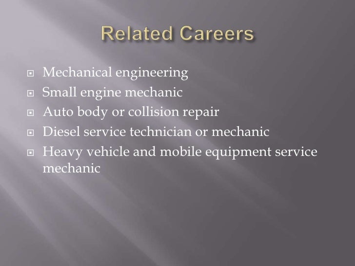Automotive service technician research paper