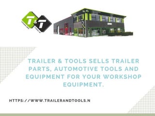 Automotive tools and equipment for your workshop