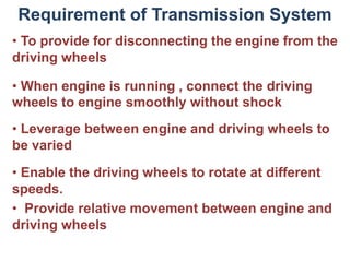 Automotive transmission system | PDF
