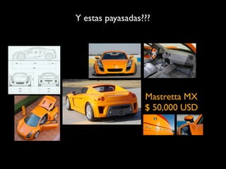Y estas payasadas???




                  Mastretta MX
                  $ 50,000 USD
 
