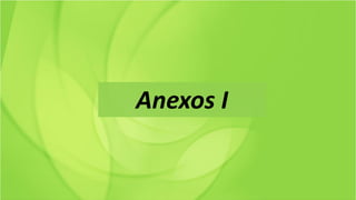 Anexos I
 