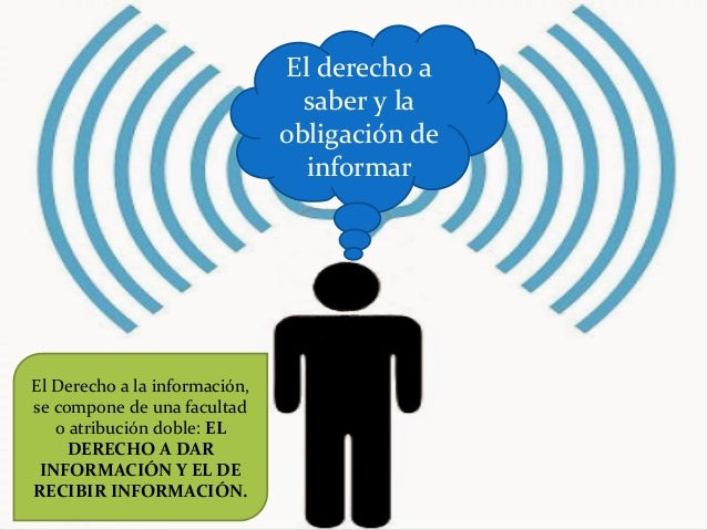 Resultado de imagen para derecho a la informacion