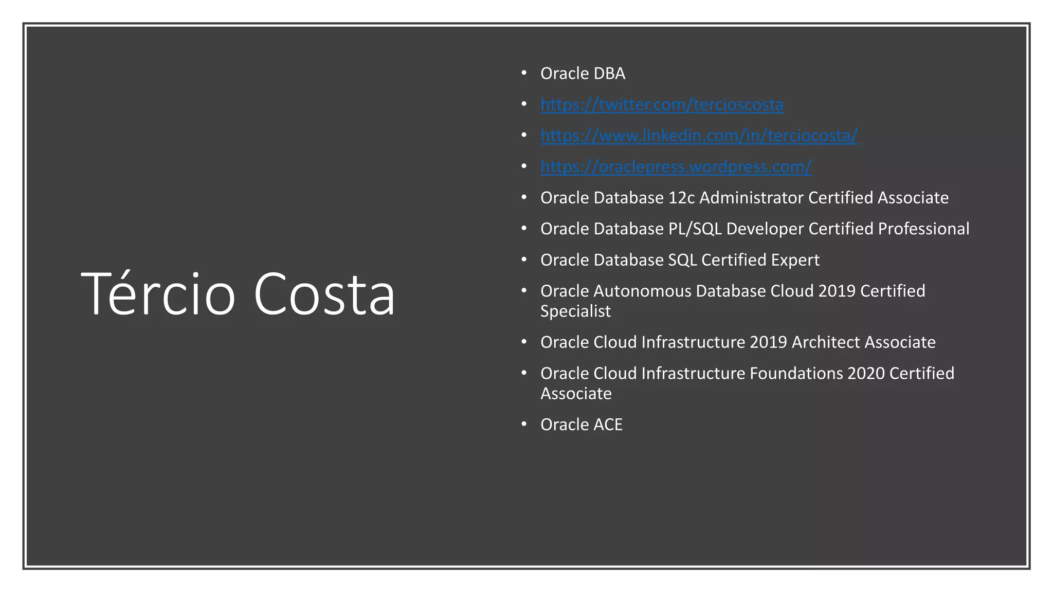 Oracle Autonomous Database for Developers | PPT