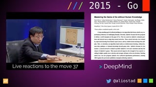 @aliostad
/// 2015 - Go
> DeepMindLive reactions to the move 37
 