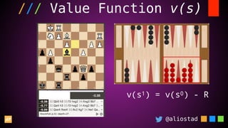 @aliostad
/// Value Function v(s)
v(s1) = v(s0) - R
 