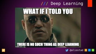 @aliostad
/// Deep Learning
 