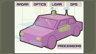 Autonomous car(driver less car) (self driving car) | PPTX