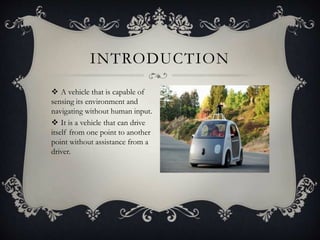 Autonomous car | PPTX