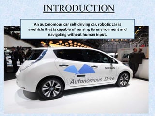 Autonomous car | PPTX