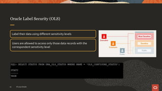 Autonomous Database Security Features | PPTX