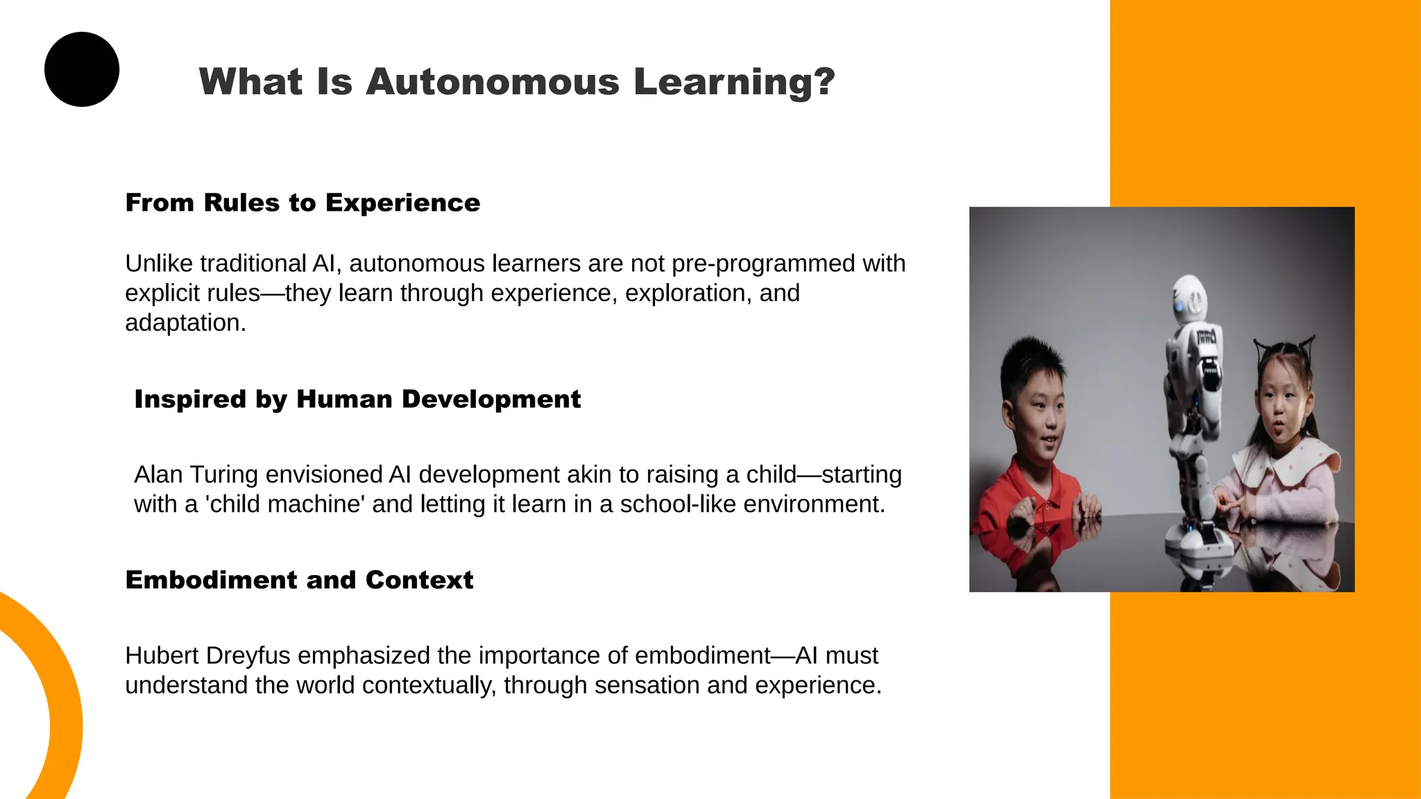 Autonomous Learning: From Child's Play to Agentic AI to AGI | PDF
