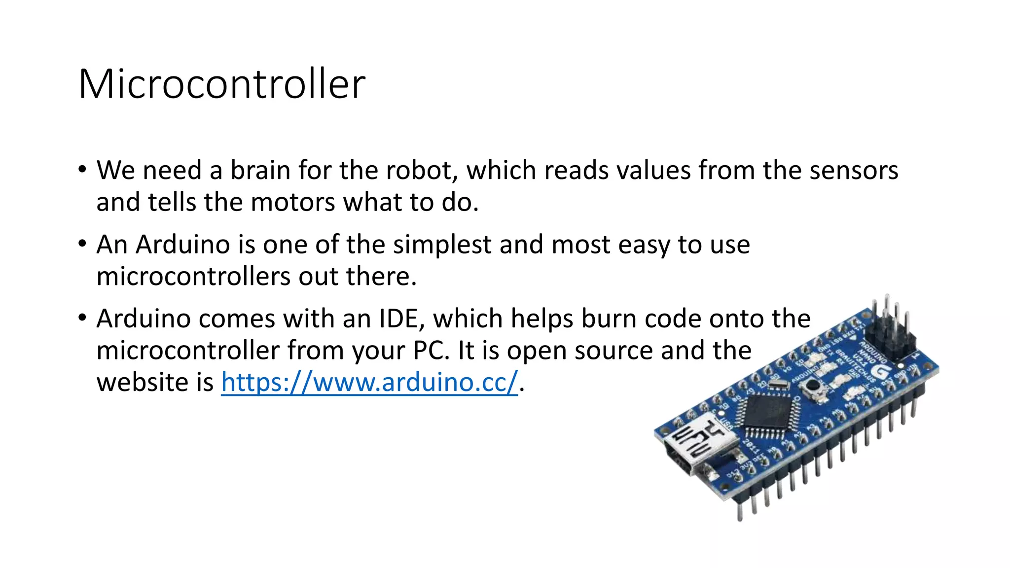 Autonomous Line Followers With Arduino and PID.pptx | Free Download