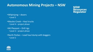 Autonomous mining equipment (Owen Barry) | PDF