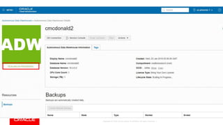Copyright © 2018, Oracle and/or its affiliates. All rights reserved. |
 