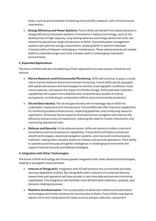 What is the future of Autonomous Underwater Vehicles technology? | PDF