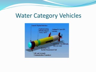 Water Category Vehicles
 