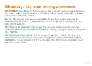 The Race to 2021: The State of Autonomous Vehicles and a "Who's Who" of Industry Drivers