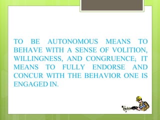 Autonomy | PPTX