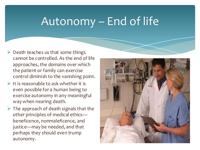 Autonomy In Bioethics